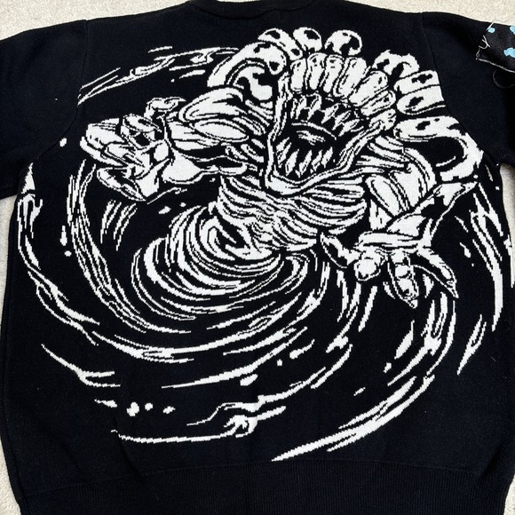 Shihiko Yuta Sweater Jujutsu Kaisen Men's Size Small Heavy Knit Heavy Knit - Picture 13 of 13